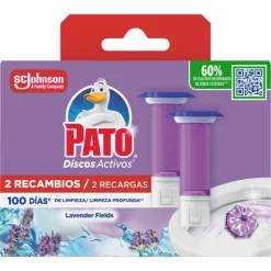 Blocos Sanitários Discos Ativos Recarga Lavanda