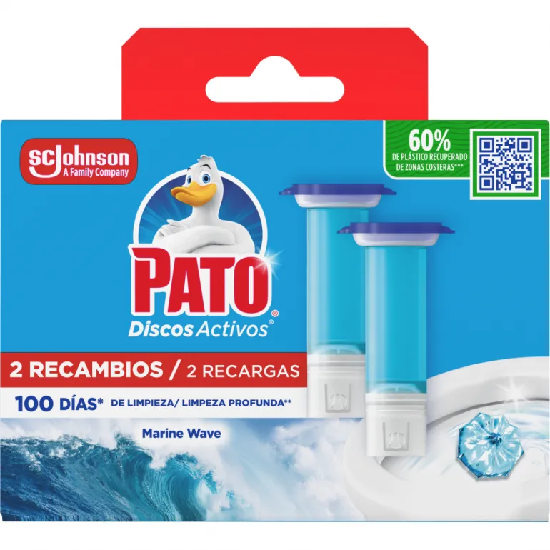 Blocos Sanitários Discos Ativos Recargas Marinho