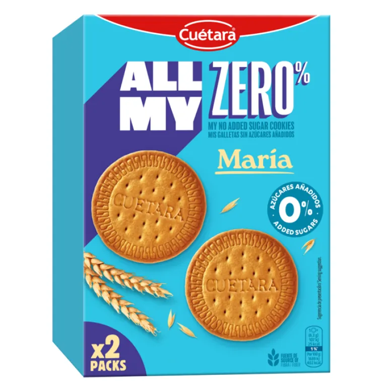 Bolacha Maria 0% Açúcar Adicionado