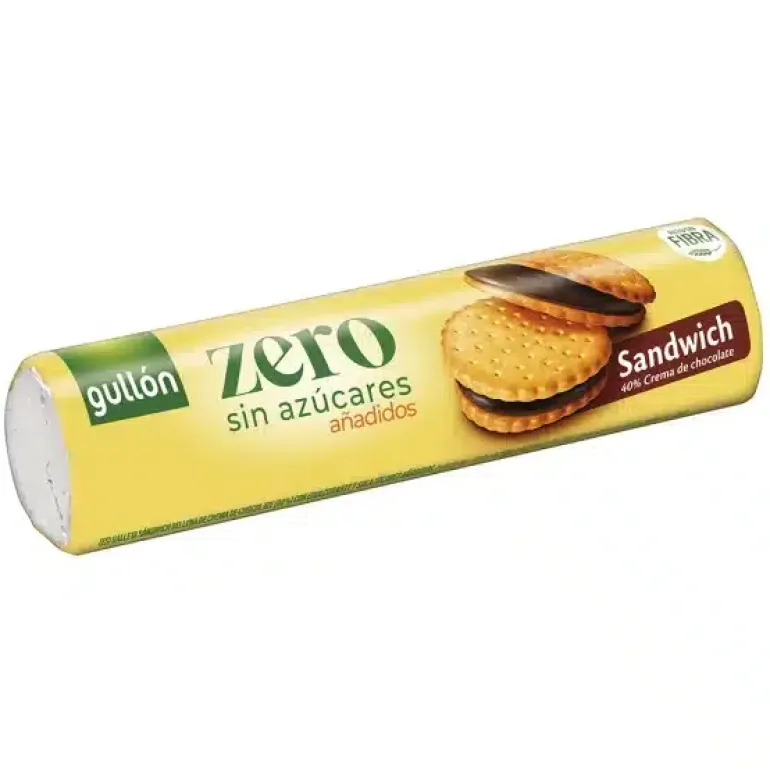 Bolacha Sandwich Recheada com Chocolate sem Açúcar