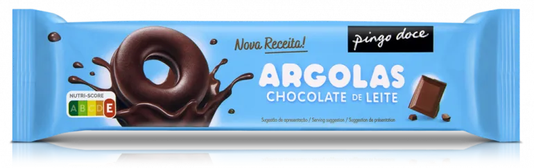 Bolachas Argolas Chocolate de Leite