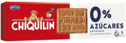 Bolachas Chiquilín sem Açúcar Adicionado