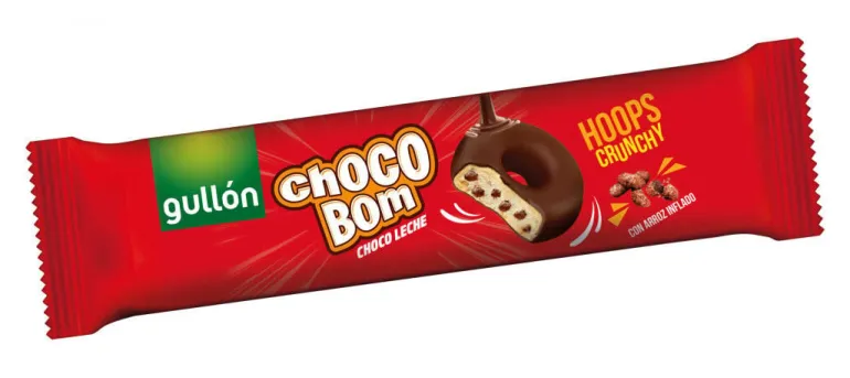 Bolachas ChocoBom com Chocolate de Leite e Arroz Tufado