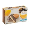 Bolachas Cobertas com Chocolate e Recheio de Laranja