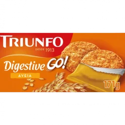 Bolachas com Aveia Digestive Go