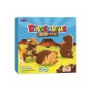 Bolachas com Cereais e Chocolate de Leite Dinosaurus Pack 6
