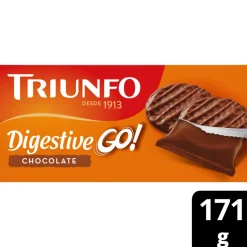 Bolachas com Chocolate Digestive Go