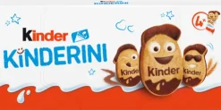 Bolachas com Chocolate Kinderini Pack 4