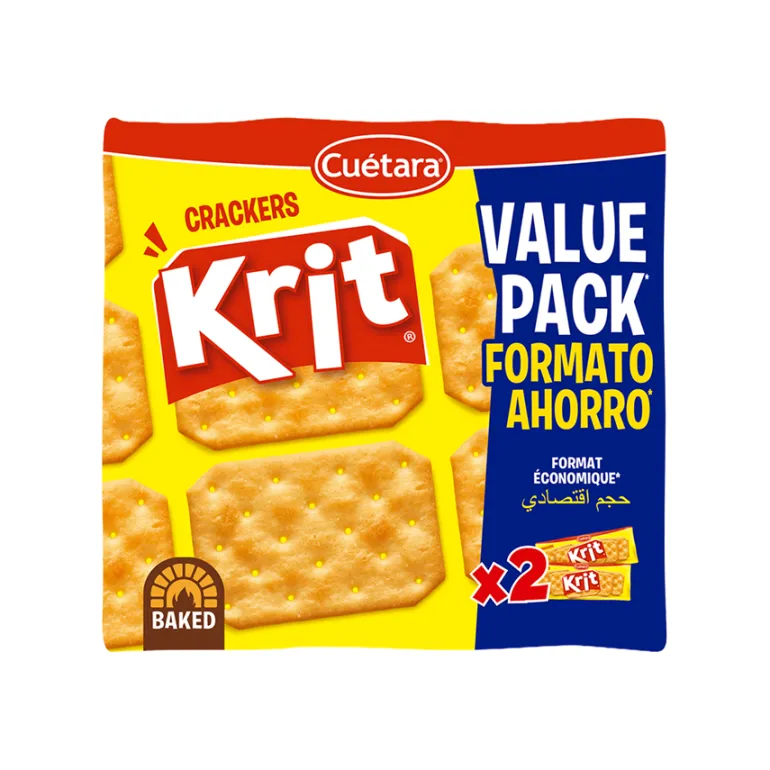 Bolachas Crackers Krit Pack 2