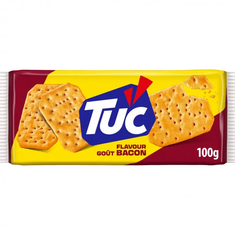 Bolachas Cracker Tuc Bacon