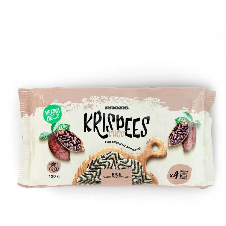 Bolachas de Arroz Krispees Chocolate