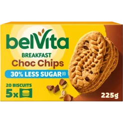 Bolachas de Cereais com Pepitas de Chocolate Menos 30% de Açúcar