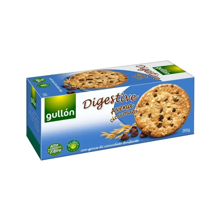 Bolachas Digestivas com Aveia e Chocolate