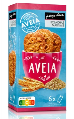 Bolachas Matinais de Aveia
