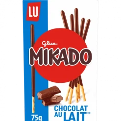 Bolachas Mikado Chocolate de Leite