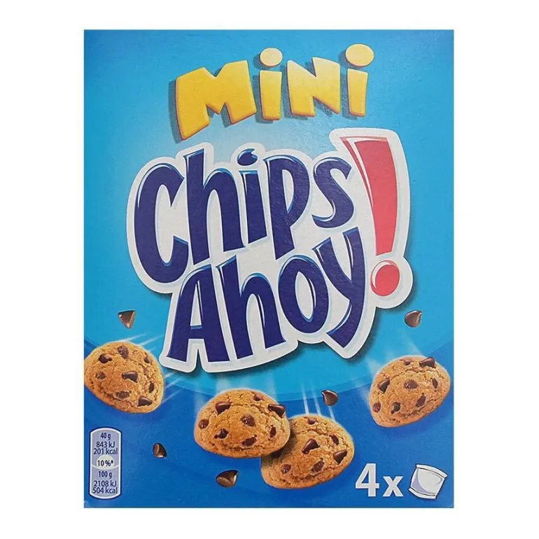 Bolachas Mini com Pepitas de Chocolate
