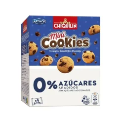 Bolachas Mini Cookies Zero Açúcar