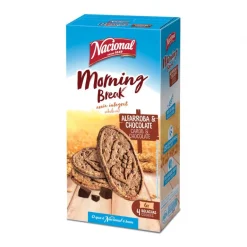 Bolachas Morning Break Alfarroba e Chocolate Pack 5