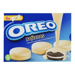 Bolachas Oreo Cobertas Chocolate Branco Pack 6