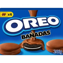 Bolachas Oreo Cobertas Chocolate de Leite Pack 6