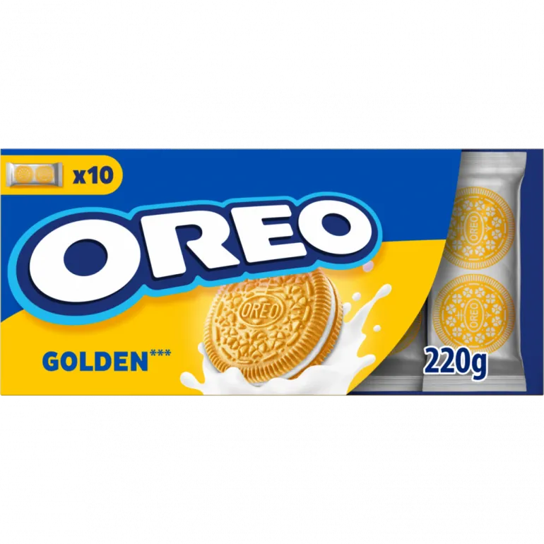 Bolachas Oreo Golden com Recheio