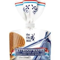 Bolachas Recheadas com Caramelo Stroopwaffles
