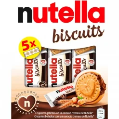 Bolachas Recheadas Nutella Biscuits Pack 5