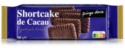 Bolachas Shortcake de Cacau
