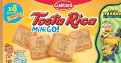 Bolachas Tosta Rica Mini Go Pack 8