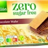 Bolachas Wafer de Chocolate Zero sem Açúcar Pack 3