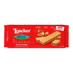 Bolachas Wafers Chocolate e Avelã