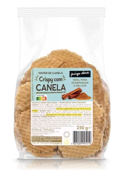 Bolachas Wafers de Canela