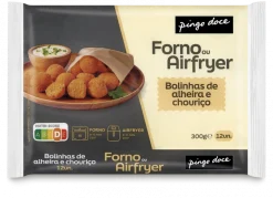 Bolinhas de Alheira e Chouriço Pré-Fritas Congeladas