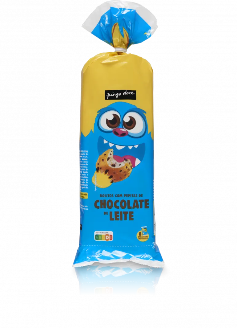 Bolitos com Pepitas Chocolate de Leite