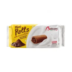 Bolo Snack Mini Rolls com Cacau