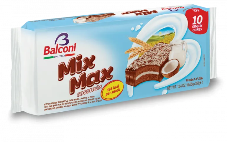 Bolo Snack Mix Max Coco