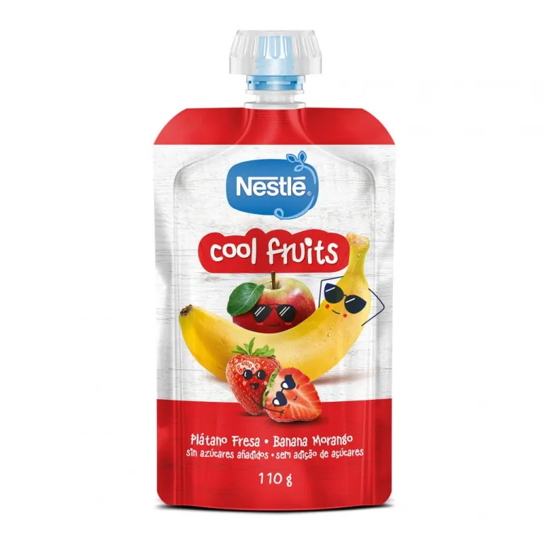 Bolsa de Fruta Banana e Morango