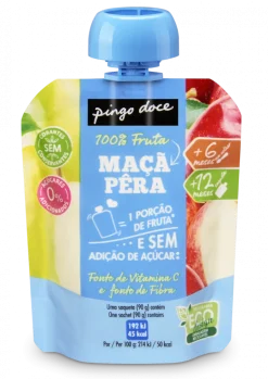 Bolsa de Fruta Maçã e Pêra