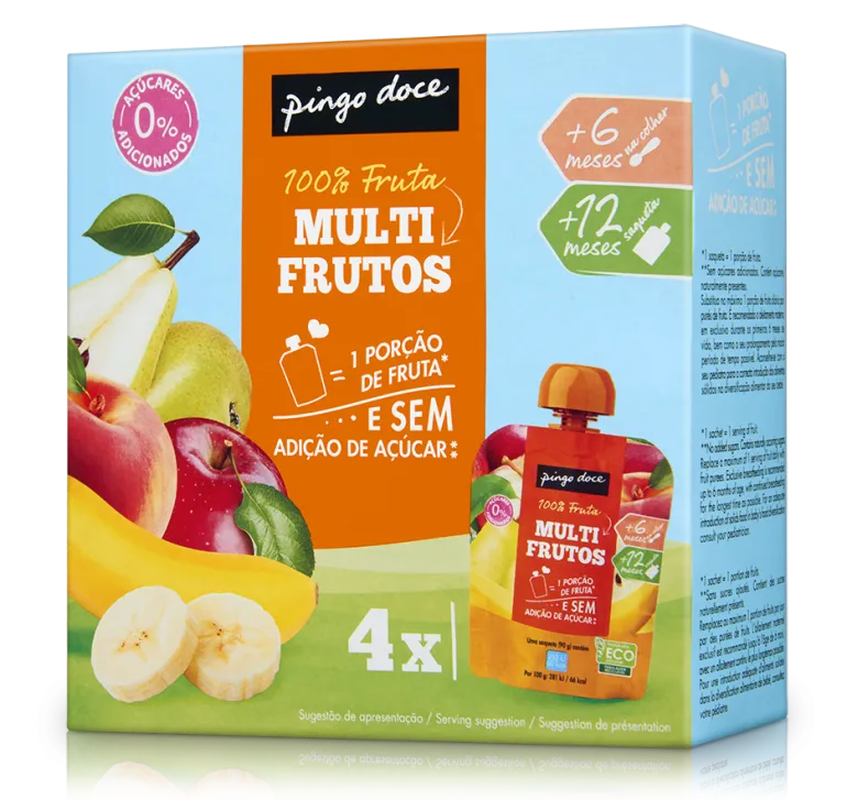 Bolsa de Fruta Multifrutos Pack 4