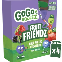 Bolsas de Fruta Maçã e Frutos Vermelhos