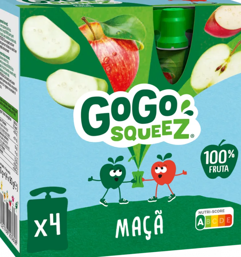 Bolsas de Fruta Maçã Pack 4