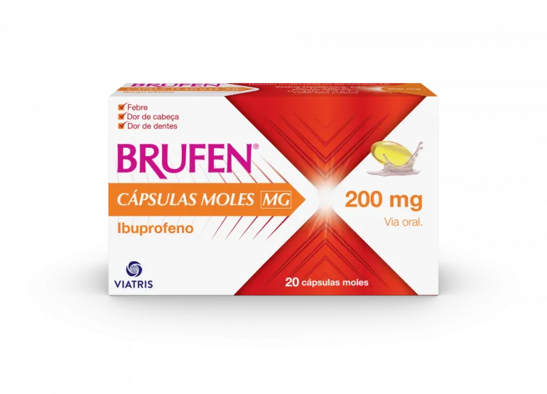 Brufen 200mg 20 Cápsulas Moles