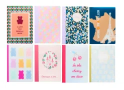 Caderno A4 Agrafado Quadriculado 48 Folhas