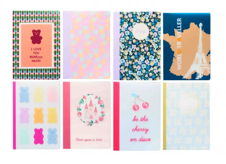 Caderno A4 Agrafado Quadriculado 48 Folhas