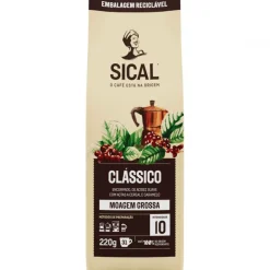 Café Moído Moagem Grossa Clássico