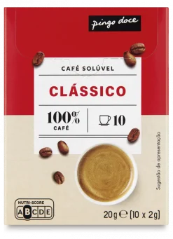 Café Solúvel em Saquetas