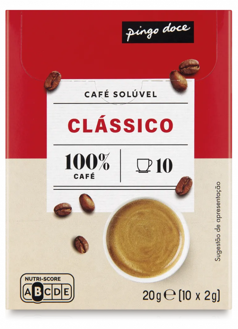Café Solúvel em Saquetas