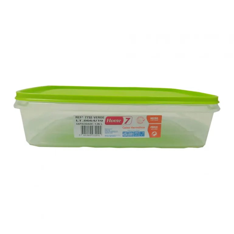 Caixa Hermética Retangular 1,85L
