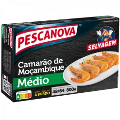 Camarão de Moçambique Médio