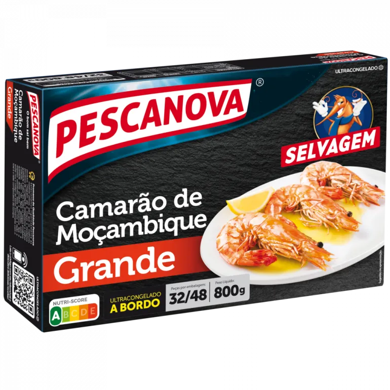 Camarão Moçambique 32/48 Congelado